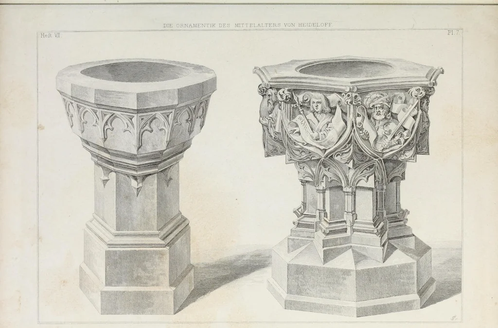 An illustration from Ornamentik des Mittelalters, 1838, leaf 126