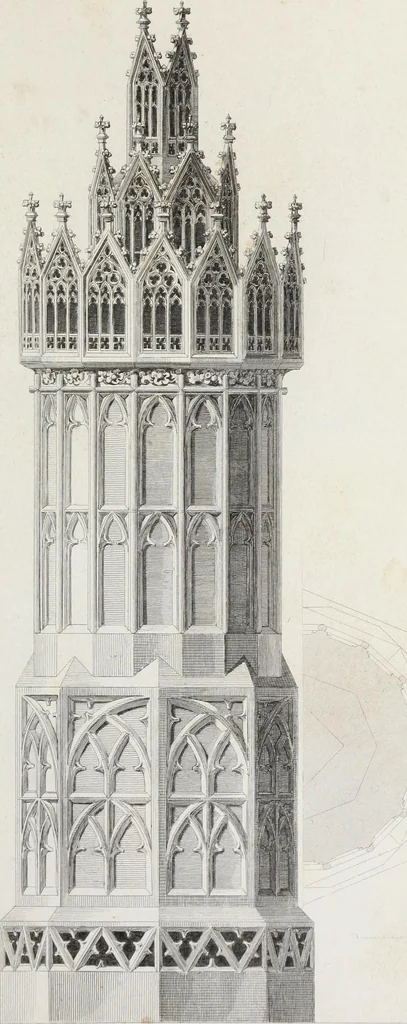An illustration from Ornamentik des Mittelalters, 1838, leaf 128