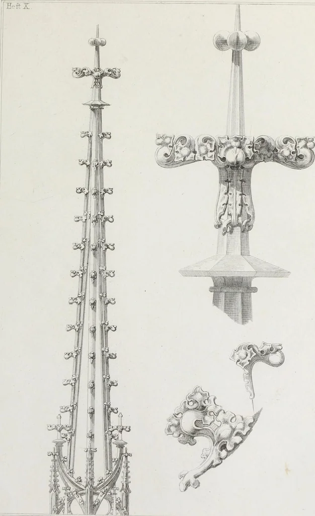 An illustration from Ornamentik des Mittelalters, 1838, leaf 168