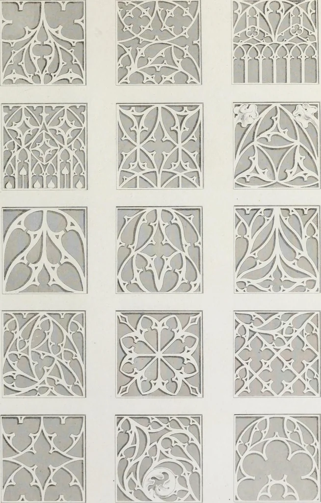 An illustration from Ornamentik des Mittelalters, 1838, leaf 170