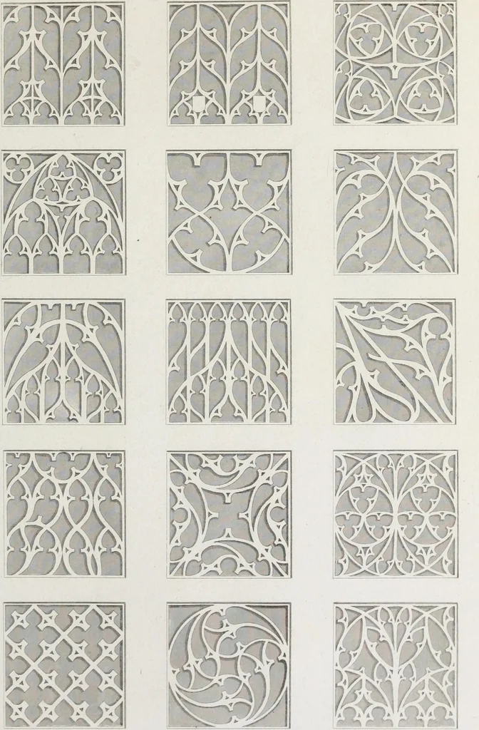 An illustration from Ornamentik des Mittelalters, 1838, leaf 172