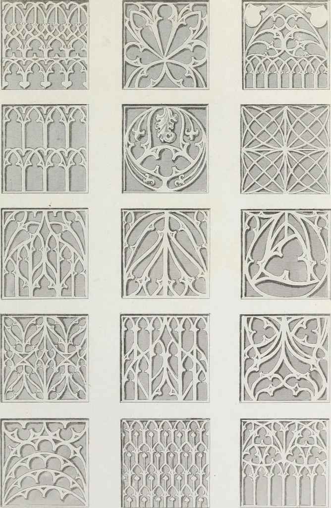 An illustration from Ornamentik des Mittelalters, 1838, leaf 176