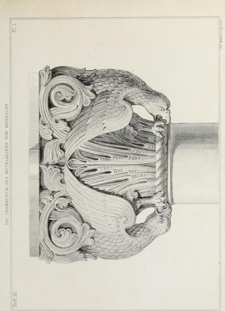 An illustration from Ornamentik des Mittelalters, 1838, leaf 178
