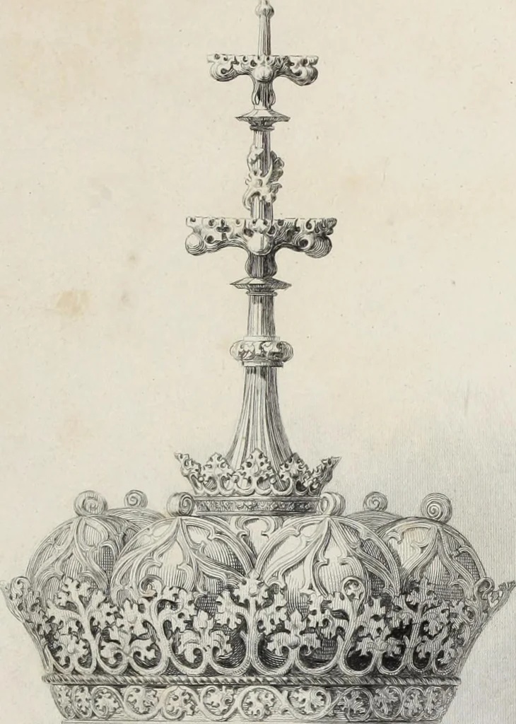 An illustration from Ornamentik des Mittelalters, 1838, leaf 204