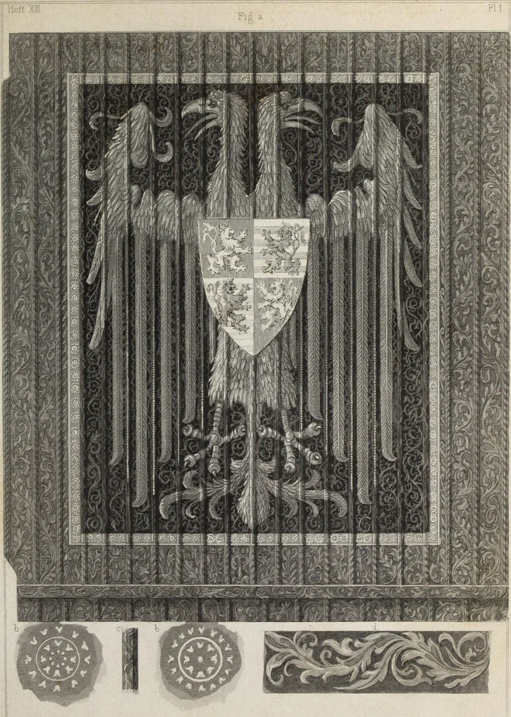 An illustration from Ornamentik des Mittelalters, 1838, leaf 216