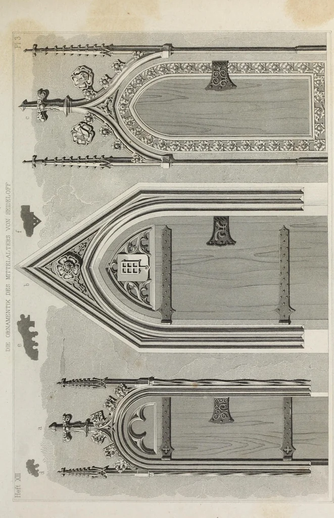 An illustration from Ornamentik des Mittelalters, 1838, leaf 220