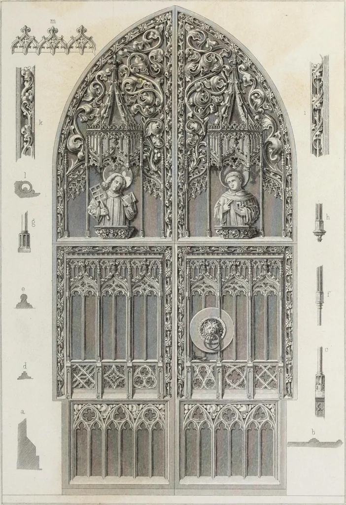 An illustration from Ornamentik des Mittelalters, 1838, leaf 228