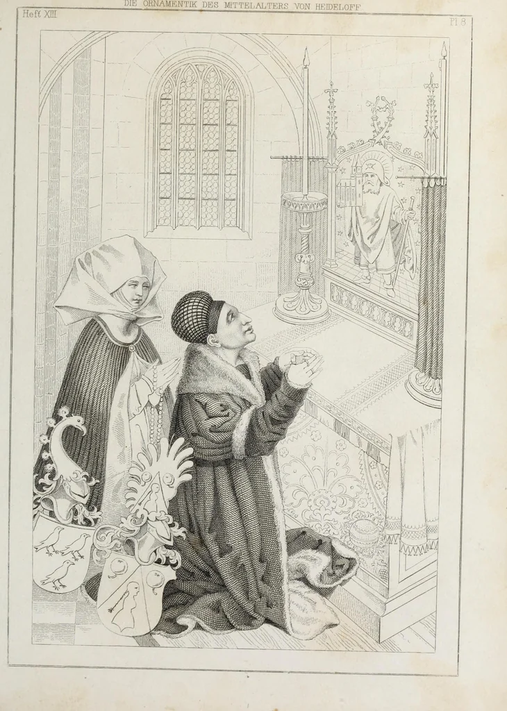 An illustration from Ornamentik des Mittelalters, 1838, leaf 230
