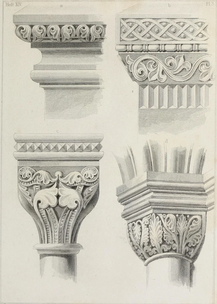 An illustration from Ornamentik des Mittelalters, 1838, leaf 236