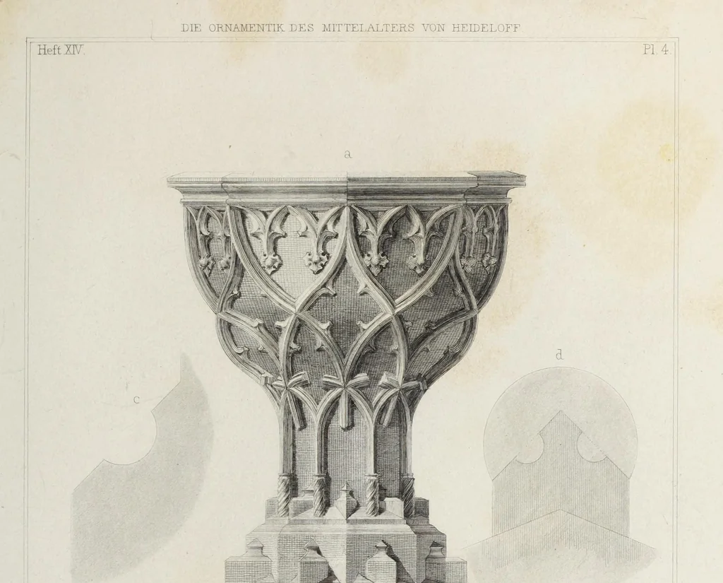 An illustration from Ornamentik des Mittelalters, 1838, leaf 238