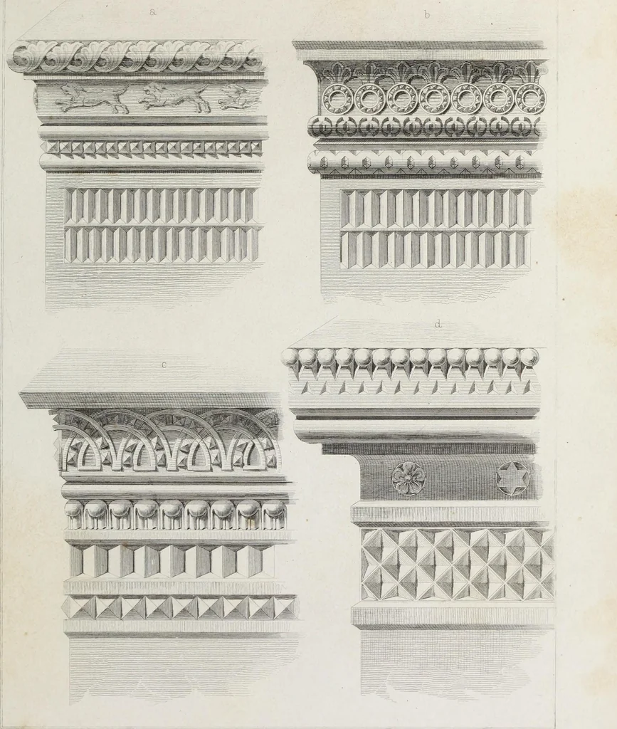 An illustration from Ornamentik des Mittelalters, 1838, leaf 248