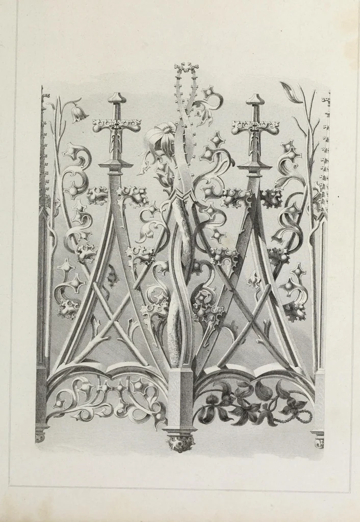 An illustration from Ornamentik des Mittelalters, 1838, leaf 262