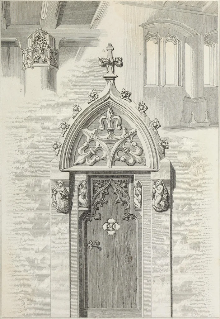 An illustration from Ornamentik des Mittelalters, 1838, leaf 268