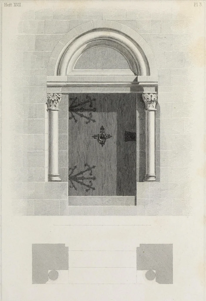 An illustration from Ornamentik des Mittelalters, 1838, leaf 284