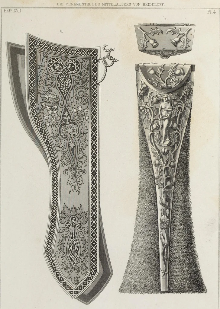An illustration from Ornamentik des Mittelalters, 1838, leaf 286