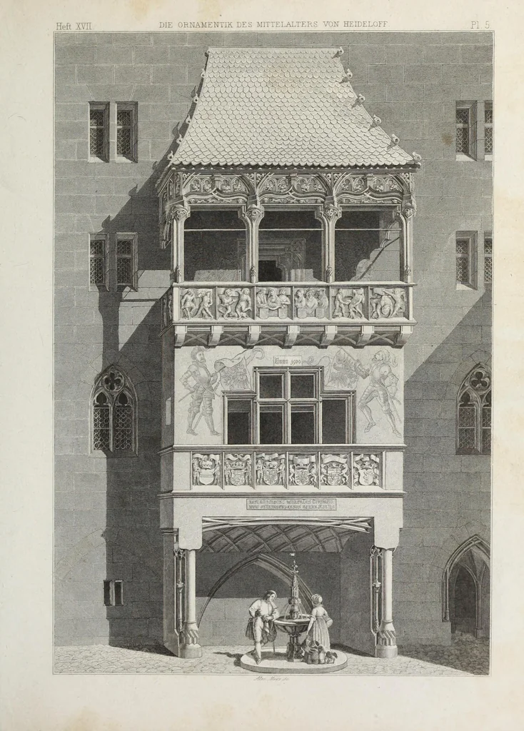 An illustration from Ornamentik des Mittelalters, 1838, leaf 288