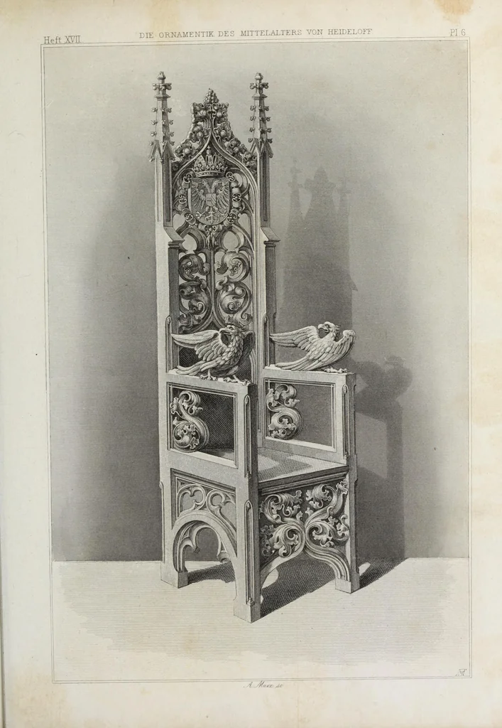An illustration from Ornamentik des Mittelalters, 1838, leaf 290