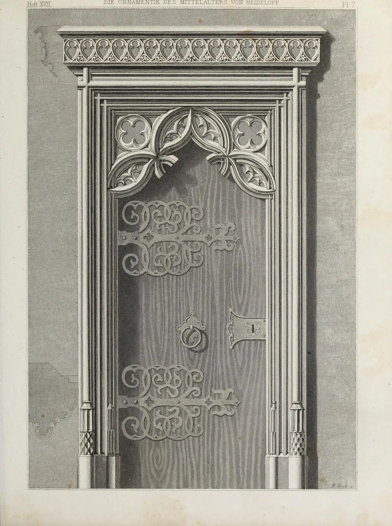 An illustration from Ornamentik des Mittelalters, 1838, leaf 292