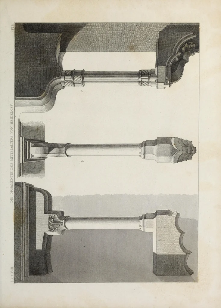 An illustration from Ornamentik des Mittelalters, 1838, leaf 310