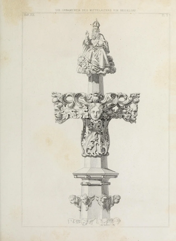 An illustration from Ornamentik des Mittelalters, 1838, leaf 322