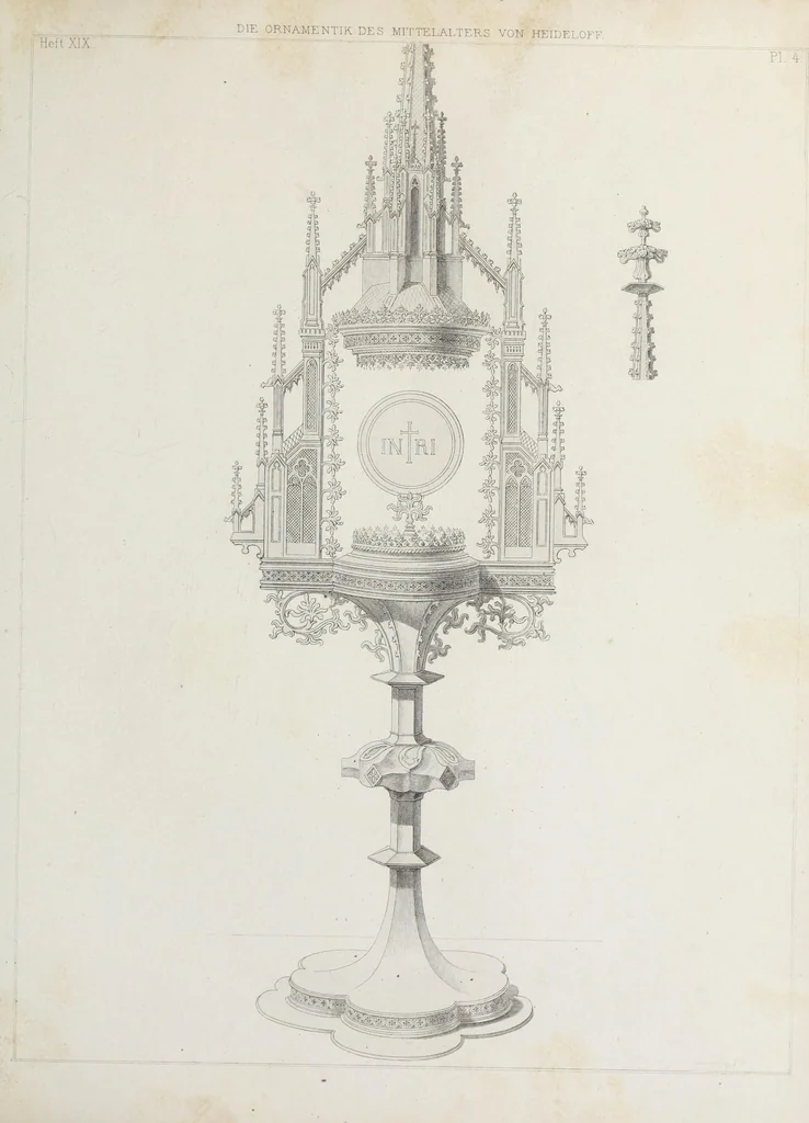 An illustration from Ornamentik des Mittelalters, 1838, leaf 324