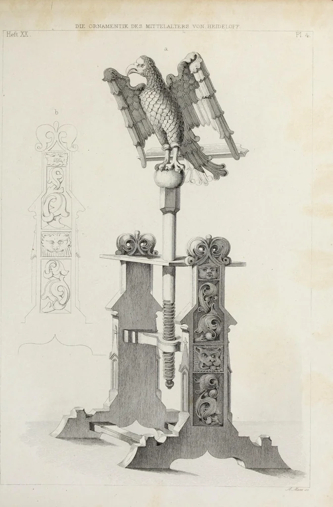 An illustration from Ornamentik des Mittelalters, 1838, leaf 342