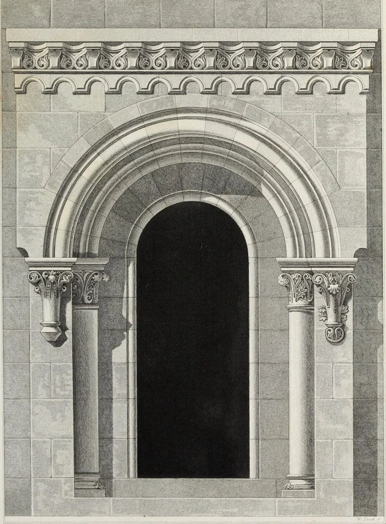 An illustration from Ornamentik des Mittelalters, 1838, leaf 352