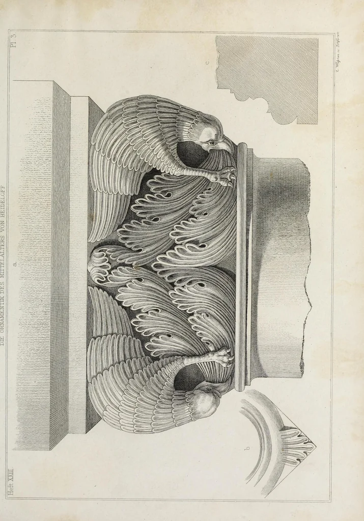 An illustration from Ornamentik des Mittelalters, 1838, leaf 388