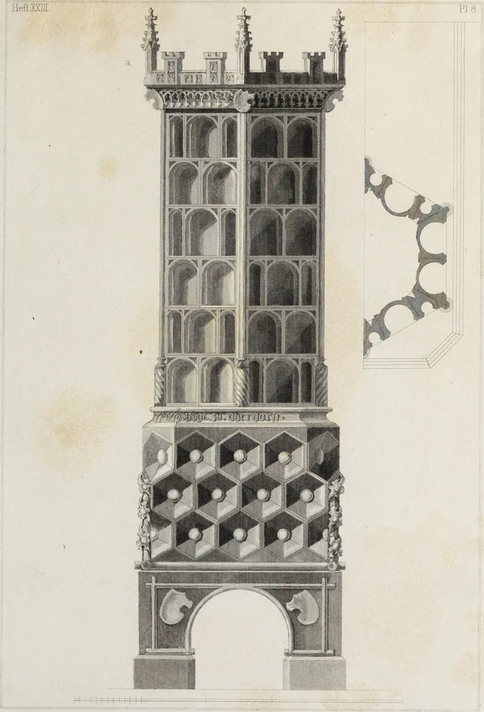 An illustration from Ornamentik des Mittelalters, 1838, leaf 396