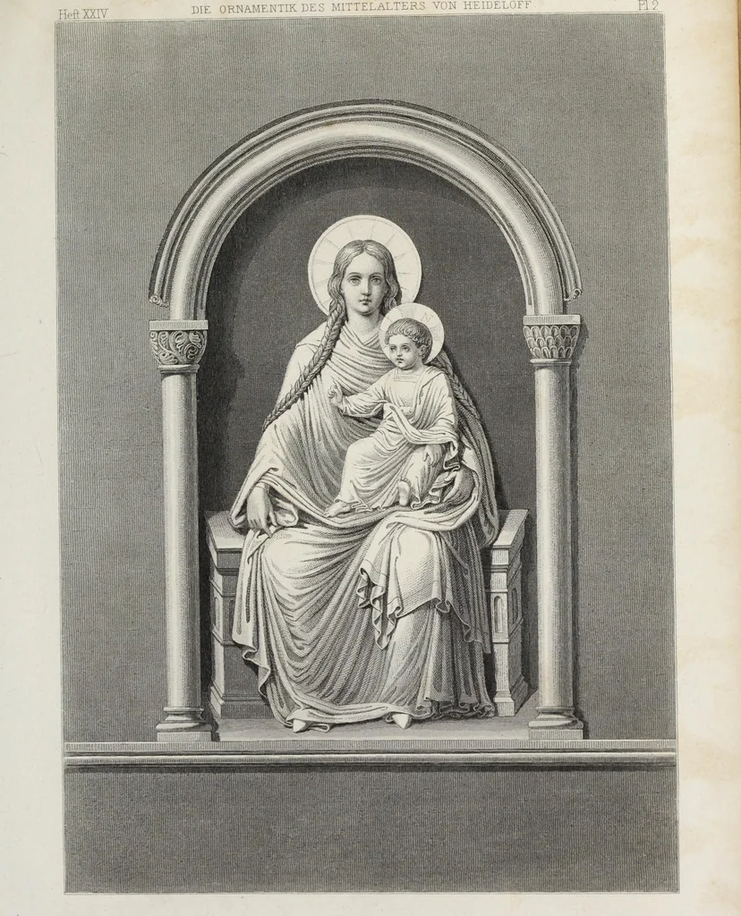 An illustration from Ornamentik des Mittelalters, 1838, leaf 400