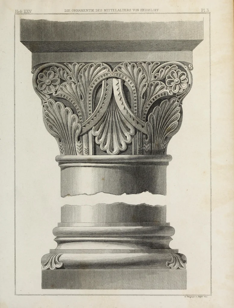 An illustration from Ornamentik des Mittelalters, 1838, leaf 402