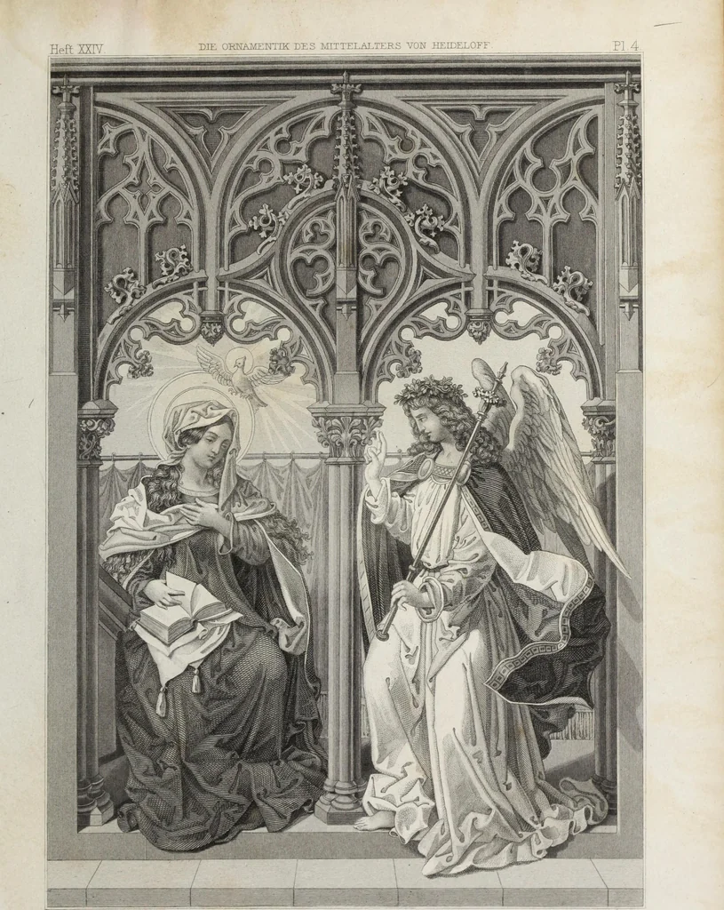 An illustration from Ornamentik des Mittelalters, 1838, leaf 404