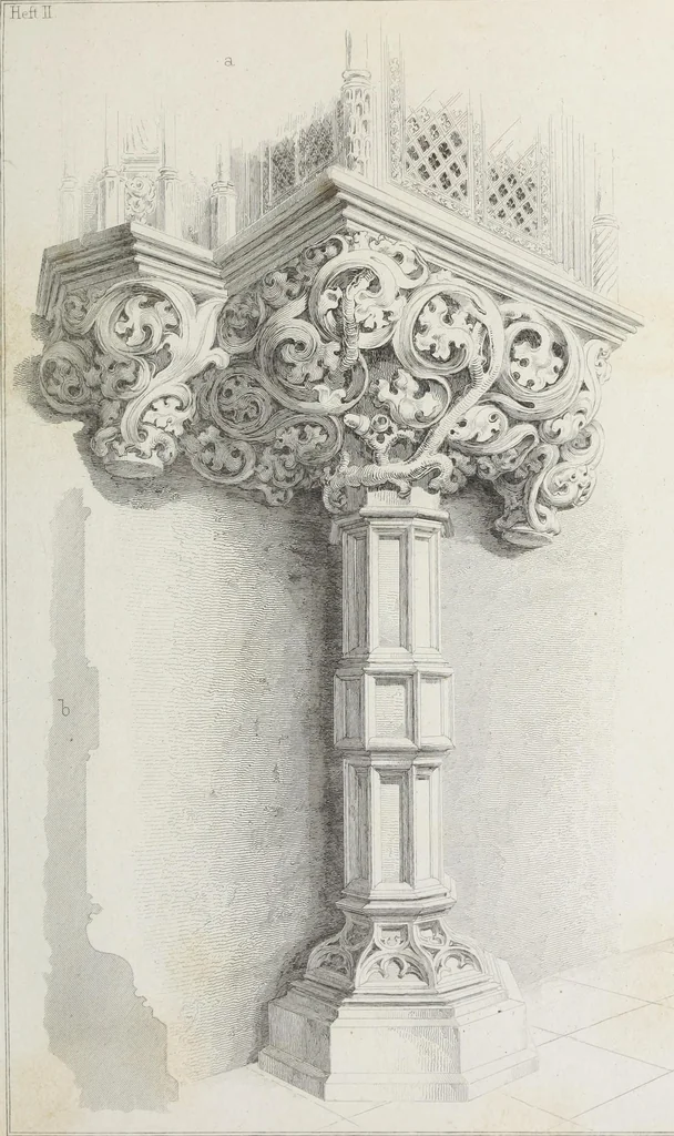 An illustration from Ornamentik des Mittelalters, 1838, leaf 44