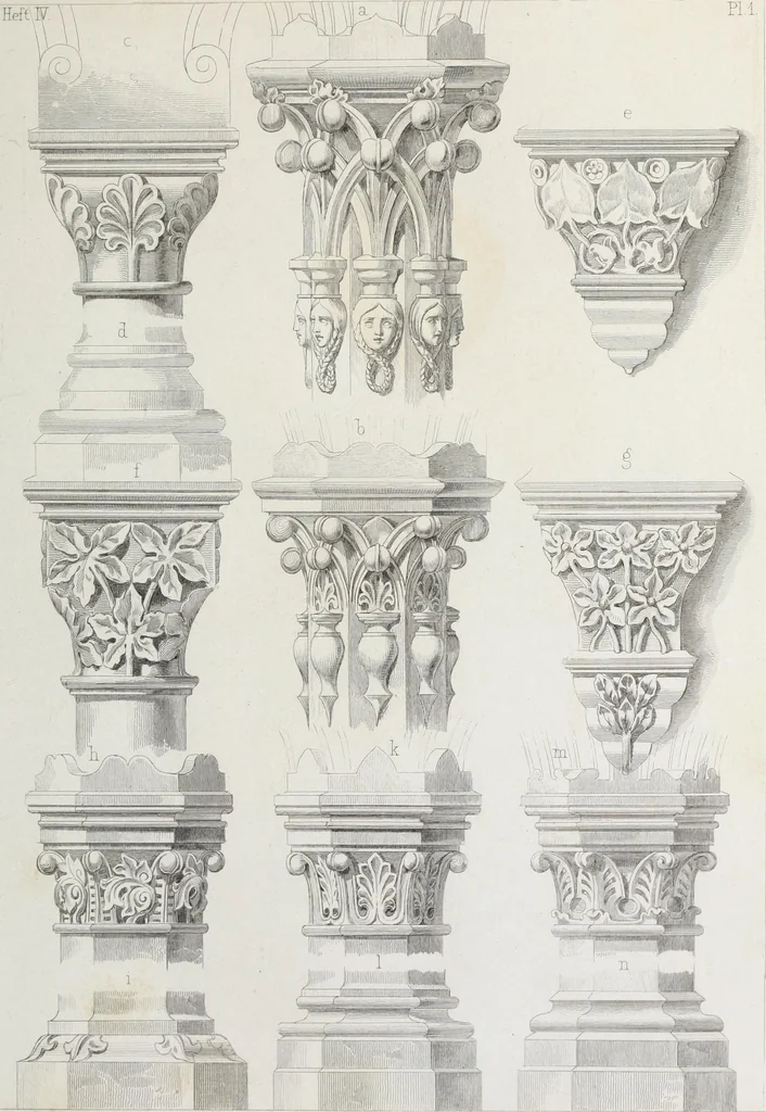 An illustration from Ornamentik des Mittelalters, 1838, leaf 62