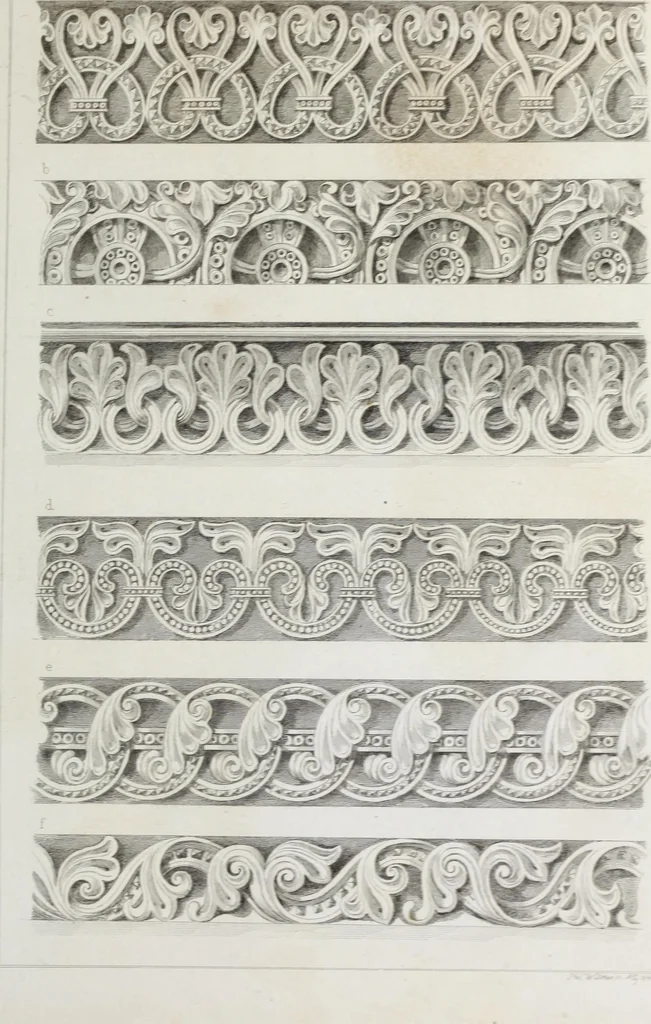 An illustration from Ornamentik des Mittelalters, 1838, leaf 78