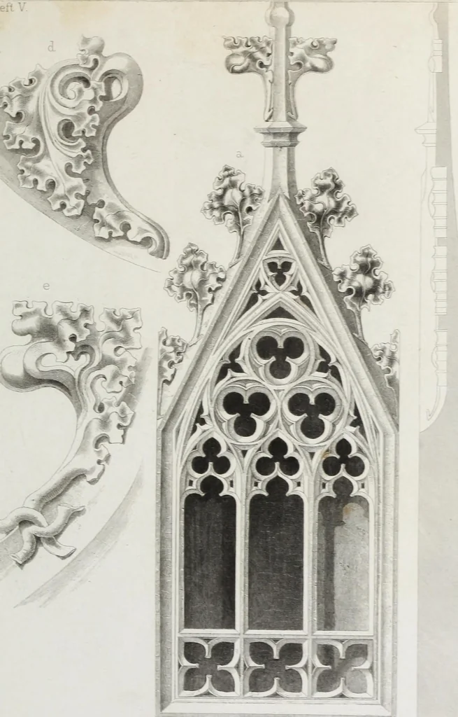 An illustration from Ornamentik des Mittelalters, 1838, leaf 88
