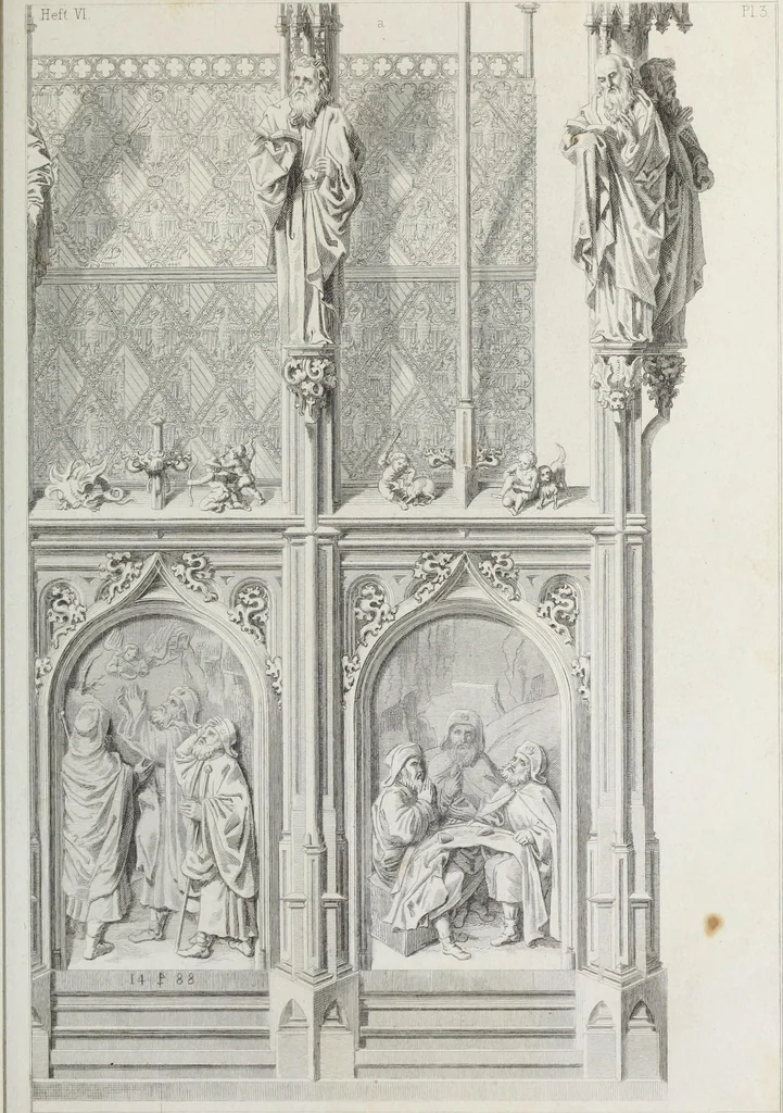 An illustration from Ornamentik des Mittelalters, 1838, leaf 96