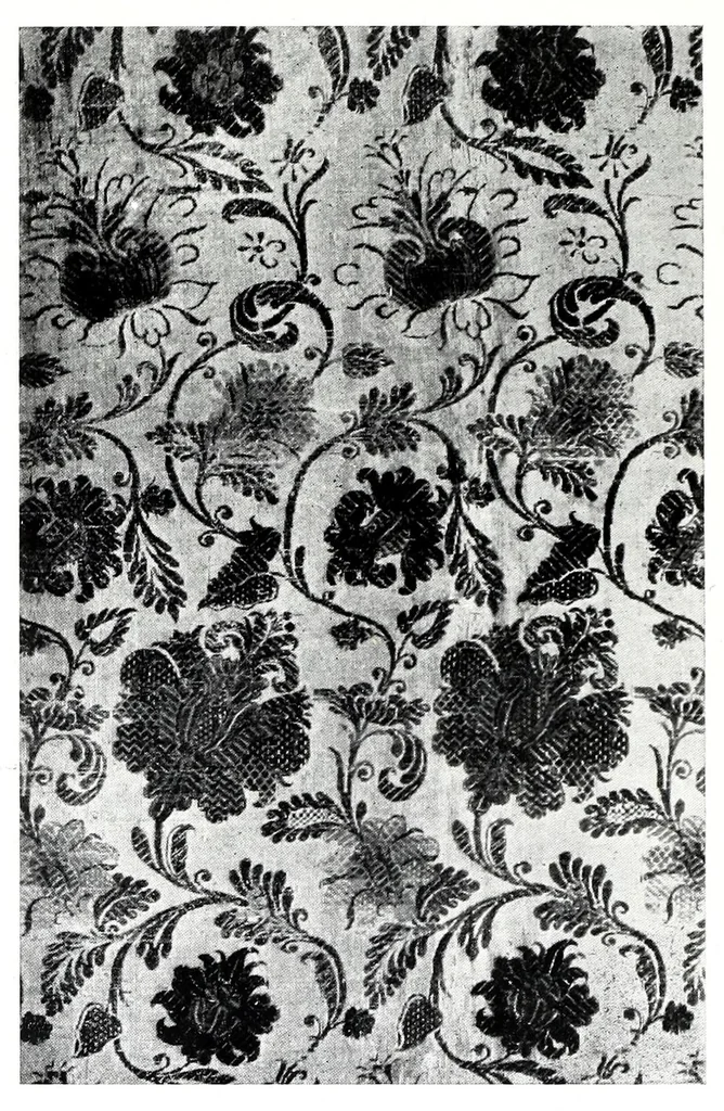 An illustration from Ornament in European silks, 1899, leaf 144