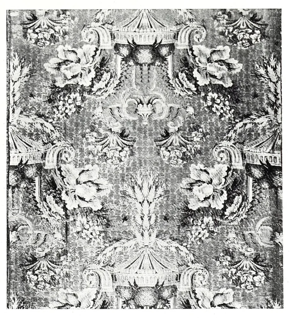 An illustration from Ornament in European silks, 1899, leaf 161