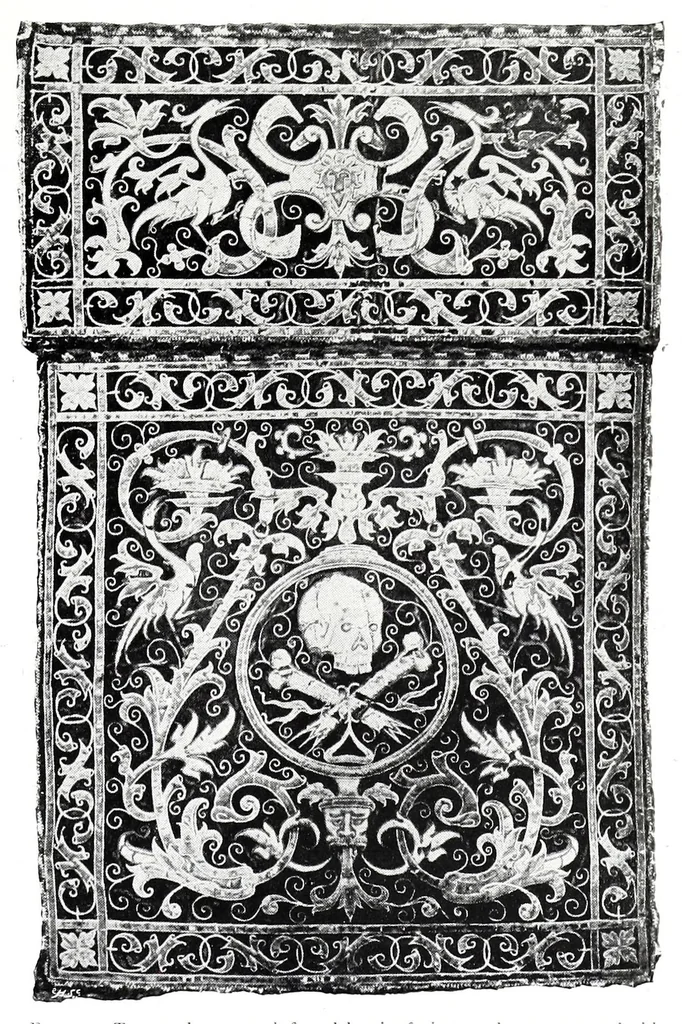 An illustration from Ornament in European silks, 1899, leaf 189
