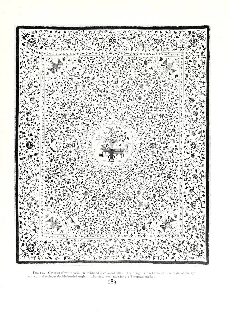 An illustration from Ornament in European silks, 1899, leaf 203