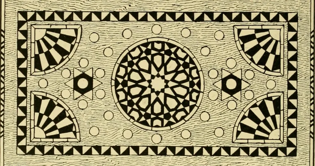 An illustration from Ornament & its application; a book for students, treating in a practical way of the relation of design to material, tools and methods of work, 1904, leaf 101