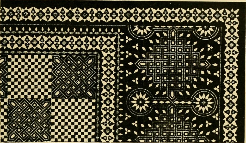 An illustration from Ornament & its application; a book for students, treating in a practical way of the relation of design to material, tools and methods of work, 1904, leaf 102