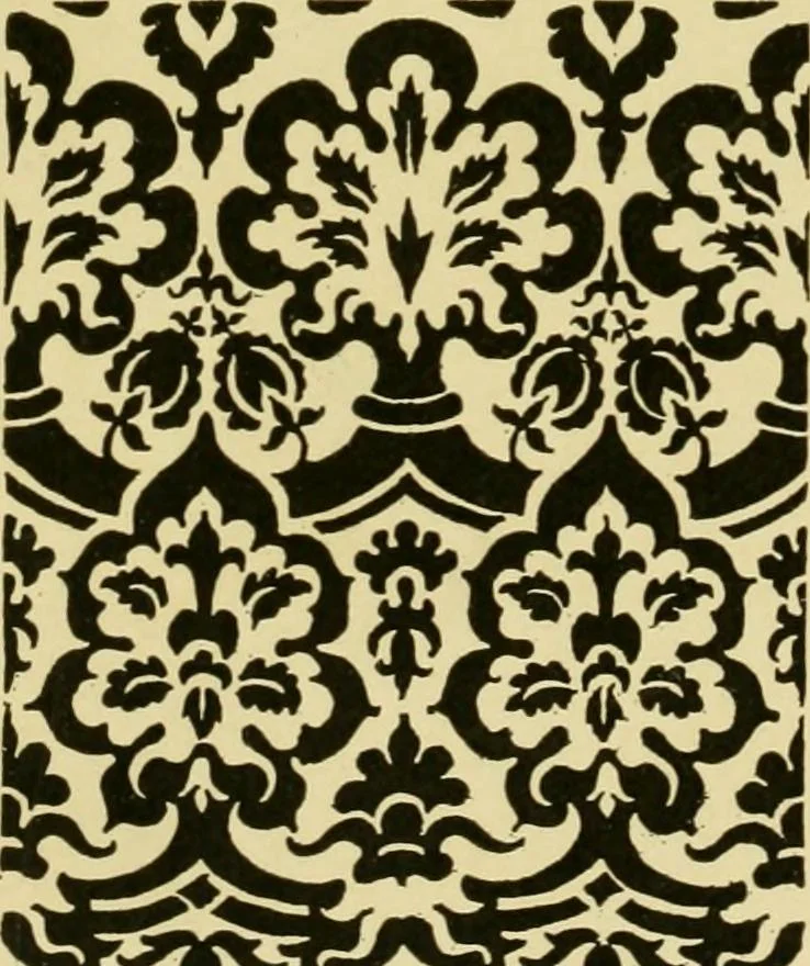 An illustration from Ornament & its application; a book for students, treating in a practical way of the relation of design to material, tools and methods of work, 1904, leaf 117