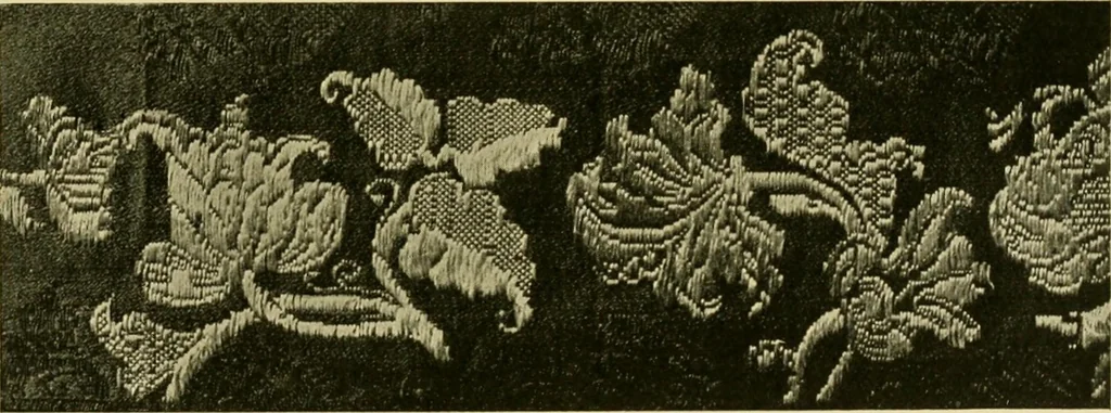 An illustration from Ornament & its application; a book for students, treating in a practical way of the relation of design to material, tools and methods of work, 1904, leaf 121