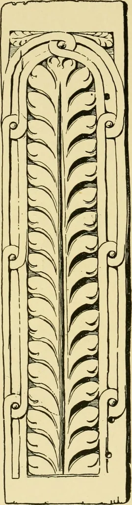 An illustration from Ornament & its application; a book for students, treating in a practical way of the relation of design to material, tools and methods of work, 1904, leaf 125