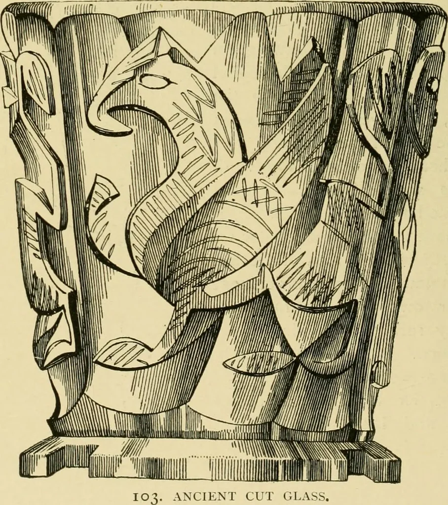 An illustration from Ornament & its application; a book for students, treating in a practical way of the relation of design to material, tools and methods of work, 1904, leaf 143