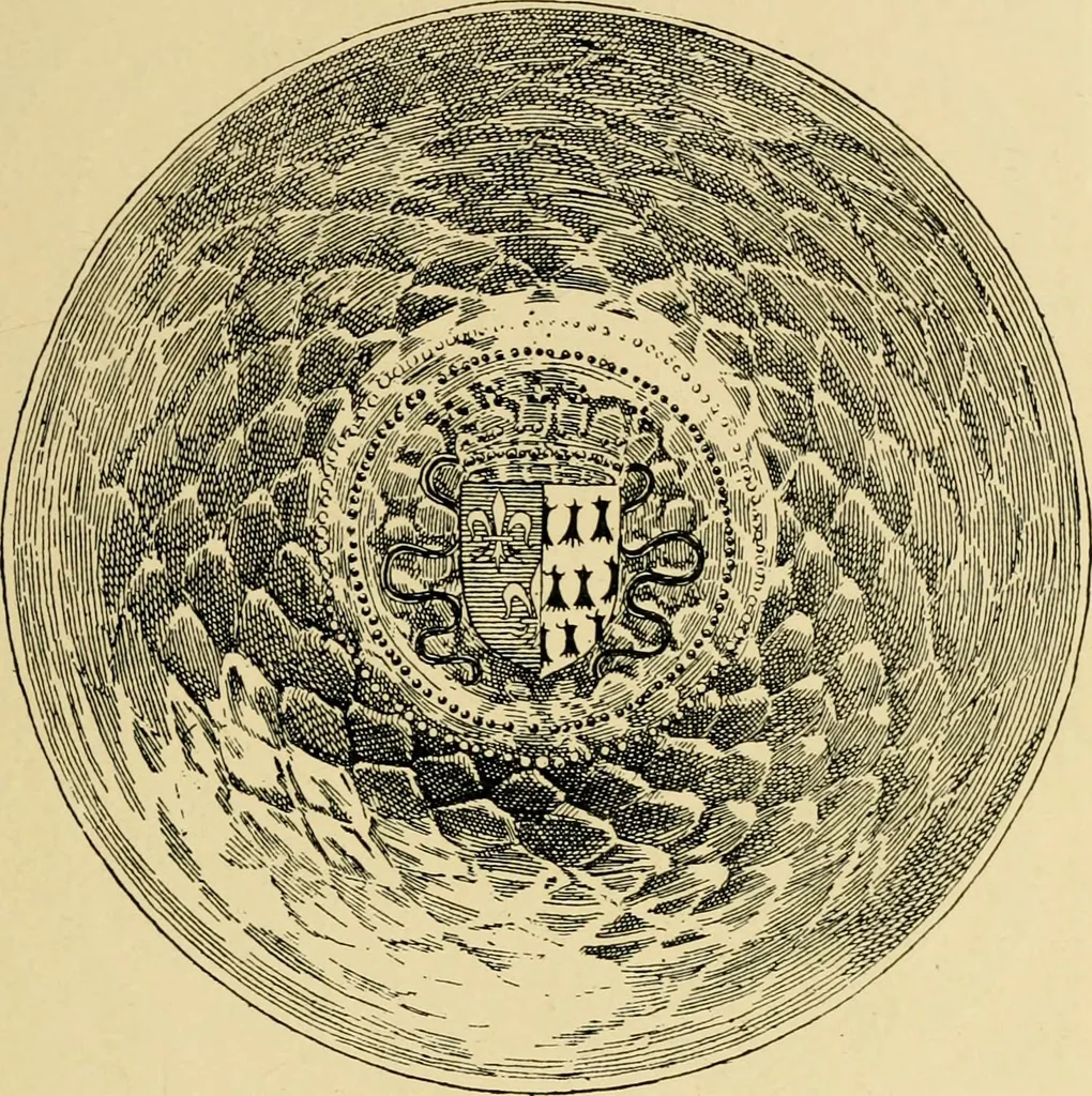 An illustration from Ornament & its application; a book for students, treating in a practical way of the relation of design to material, tools and methods of work, 1904, leaf 156