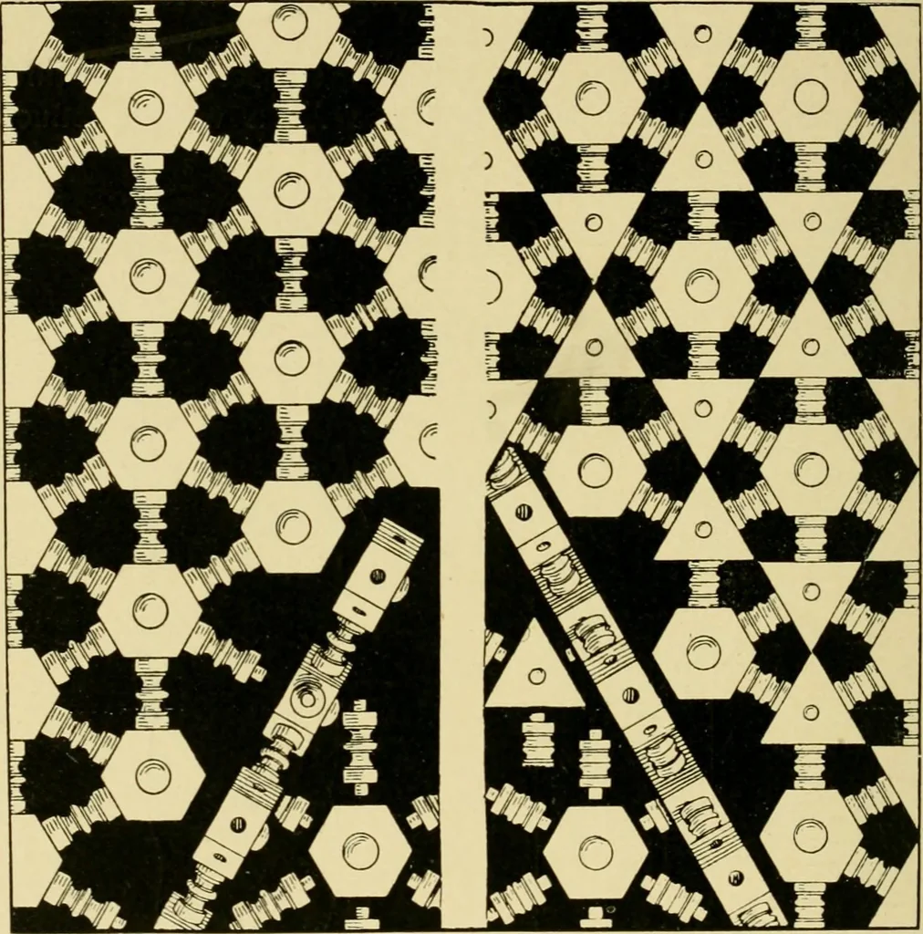 An illustration from Ornament & its application; a book for students, treating in a practical way of the relation of design to material, tools and methods of work, 1904, leaf 159