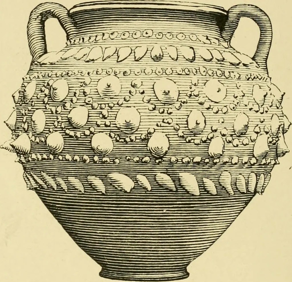 An illustration from Ornament & its application; a book for students, treating in a practical way of the relation of design to material, tools and methods of work, 1904, leaf 185